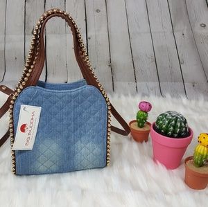 Nwt Big Buddha Jglorie Mini Tote Handbag